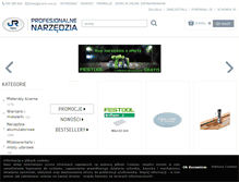 Tablet Screenshot of profesjonalne-narzedzia.pl